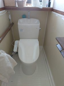 沖縄県島尻郡与那原町にトイレの水漏れでお伺いしました
