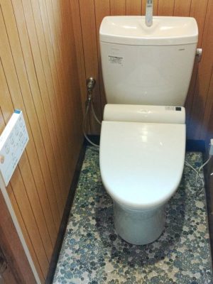 三重県伊勢市楠部町へトイレ不具合のご依頼を受けお伺いしました。