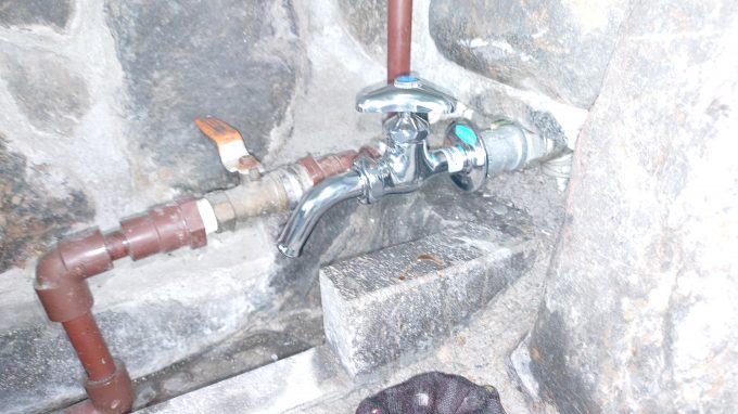鹿児島県鹿屋市永野田で浴槽蛇口の水漏れでお伺いしました。