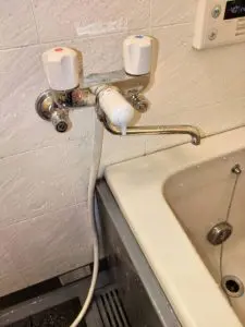 愛知県日進市へ浴室蛇口故障でお伺いしました。